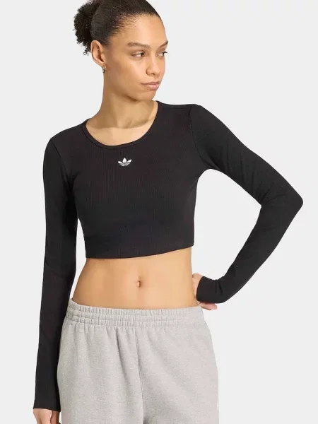 Adidas Originals longsleeve Essentials czarna