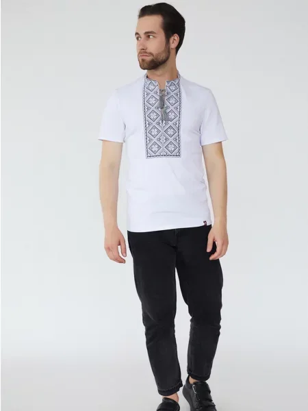 Вишита сорочка Folk Moda білий