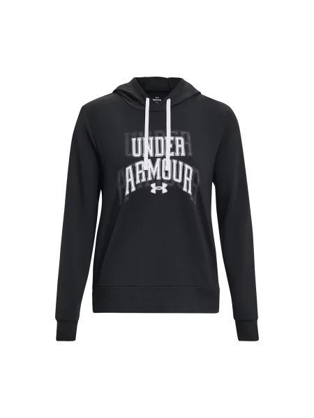 Суитшърт Under Armour Rival Terry Graphic Hdy Black S черно