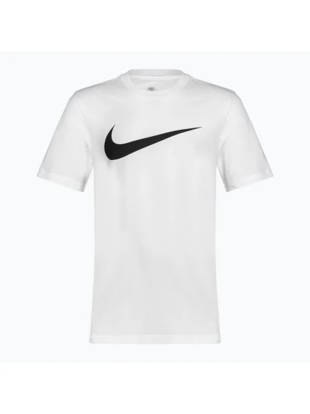 Férfi Nike Sportswear Swoosh fehér/fekete póló. Méret: XXL fehér