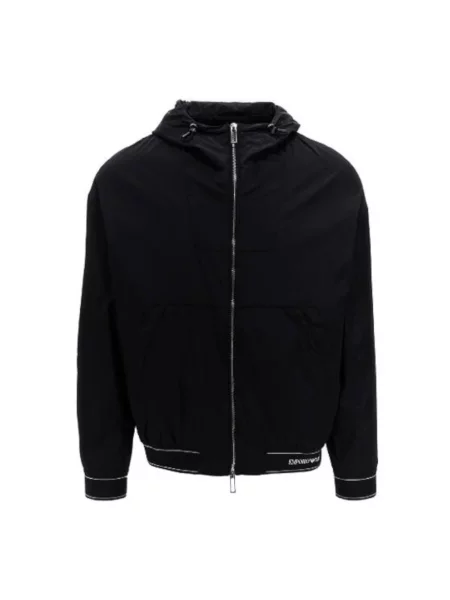 Lekka kurtka Emporio Armani czarna