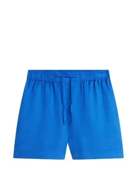 Pantaloni scurți Tommy Hilfiger cu cordon albastru