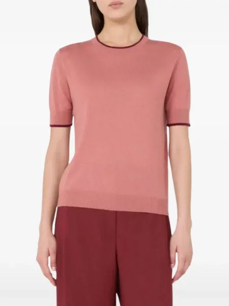 Pulover Max Mara de lână roz