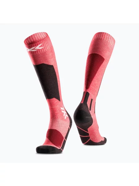 Скиорски чорапи X-Socks Ski Discover Otc hot red червено