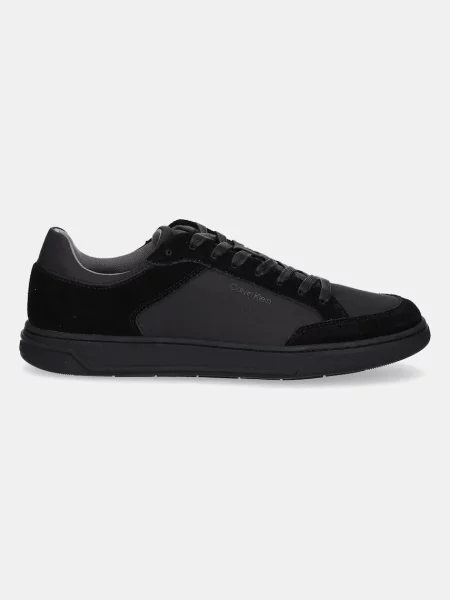 Tenisice Calvin Klein LOW TOP LACE UP REPREVE MIX crna