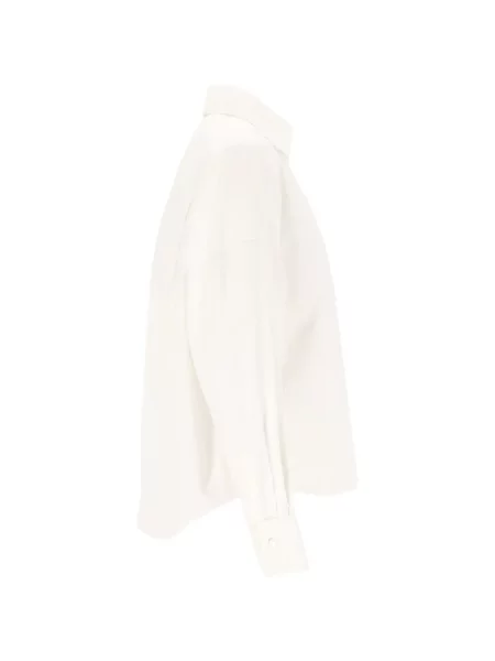 Cămașă Weekend Max Mara din poplin alb