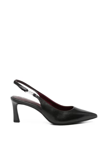 Pantofi cu toc Tamaris slingback negru