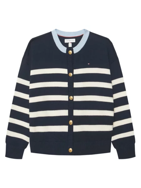 Tommy Hilfiger Kardigán Nautical Stripes fehér