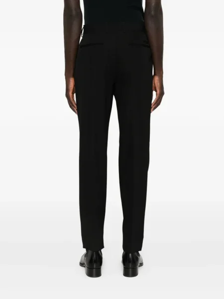 Pantaloni Versace de lână negru