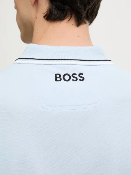Поло Boss Green зеленое