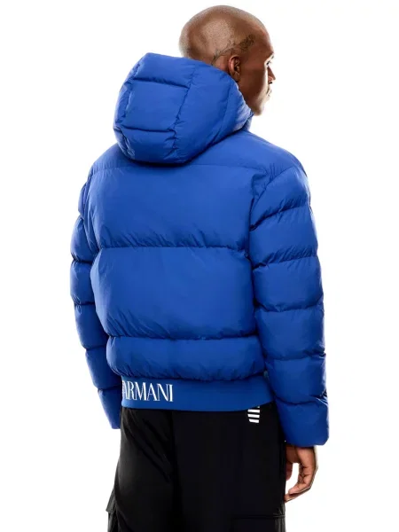 Emporio Armani Zimná bunda modrá