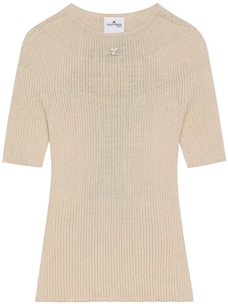 Top Courreges tricotate