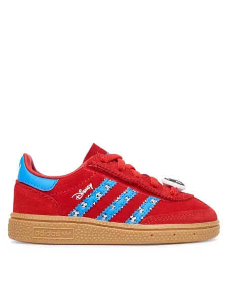 Laisvalaikio batai adidas Disney Handball Spezial Comfort Closure Elastic Lace Raudona balta