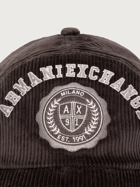 Armani Exchange șapcă de baseball pentru bărbați cu maro