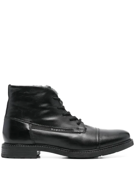 Cizme scurte Bugatti din piele negru