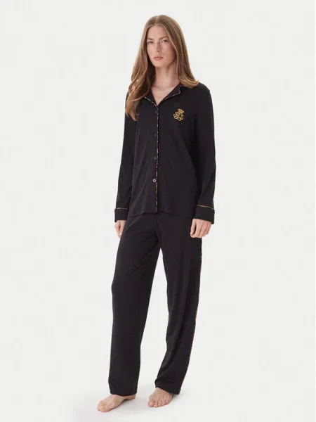 LAUREN RALPH LAUREN Pijama negru