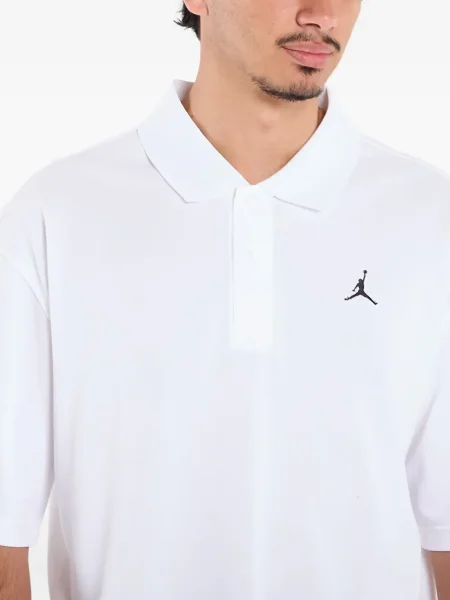 Polo Jordan cu imagine alb