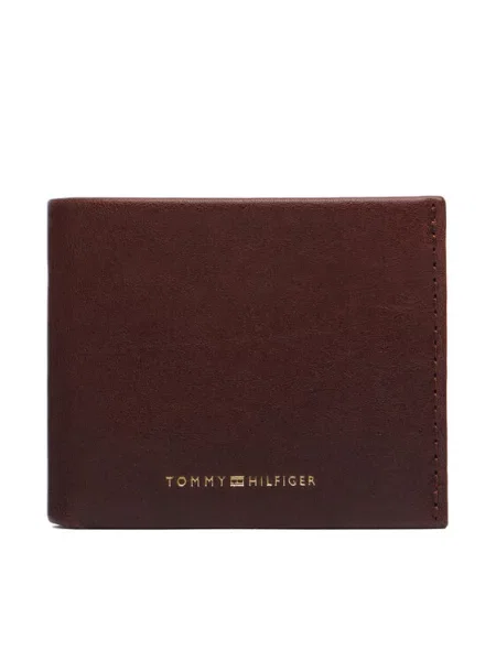 Tommy Hilfiger Πορτοφόλι Th Seasonal Mini Cc Wallet καφέ