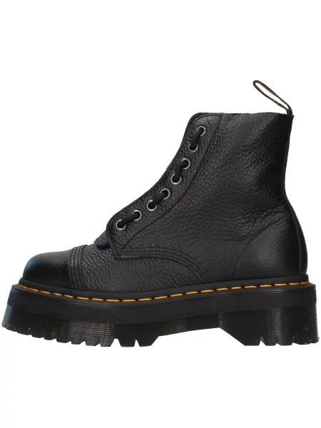 Šněrovací kotníkové boty Dr. Martens černé