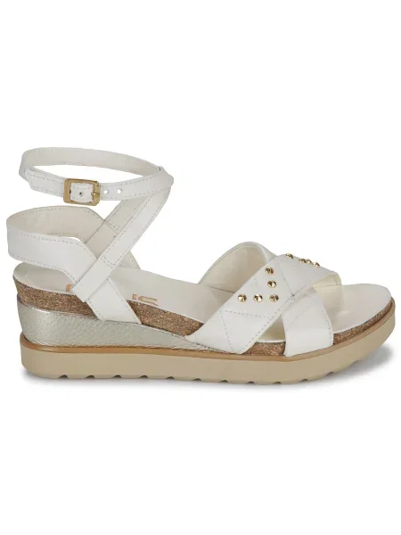 Pantofi Mjus alb