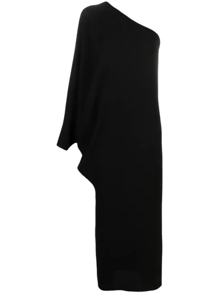 Maxi rochie maxi The Row asimetrică de costum negru