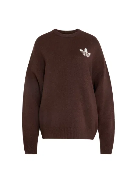 ADIDAS ORIGINALS Πουλόβερ καφέ λευκό