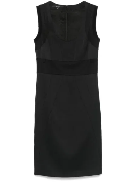 Oblekové mini mini šaty Gucci Pre-owned bez rukávů černé