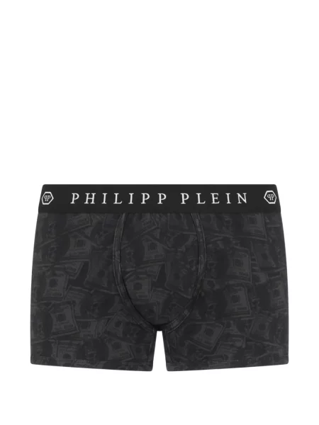 Boxeri Philipp Plein cu imagine negru