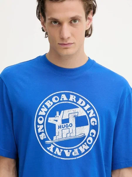 Футболка Hugo Blue синяя