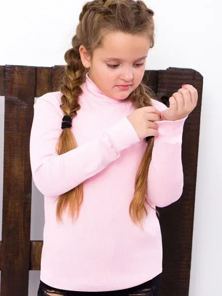 Дитячий Гольф Носи своє бавовна/еластан рожевий