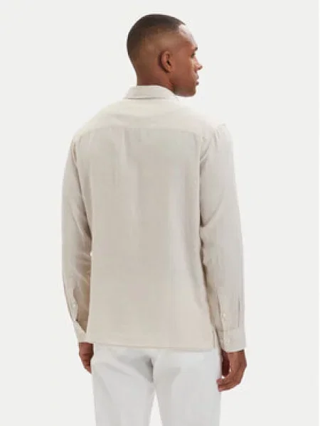 Calvin Klein Marškiniai Šviesiai smėlinė