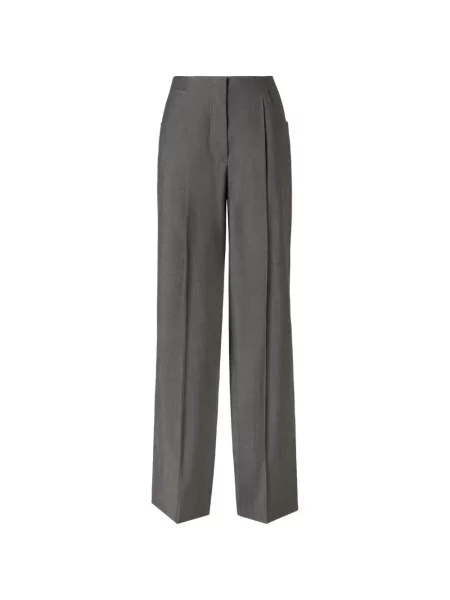 Pantaloni Fendi plisate gri