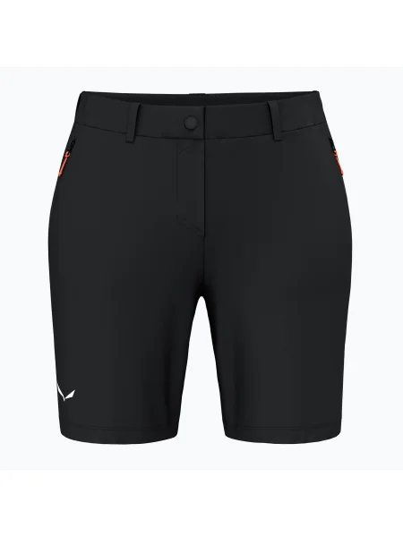 Pantaloni scurți de trekking pentru femei Salewa Puez Talvena DST black out negru