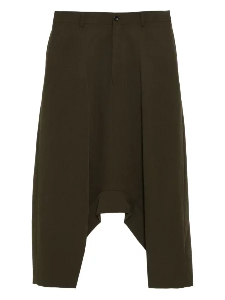 Gyapjú nadrág Comme Des Garcons Homme Plus zöld