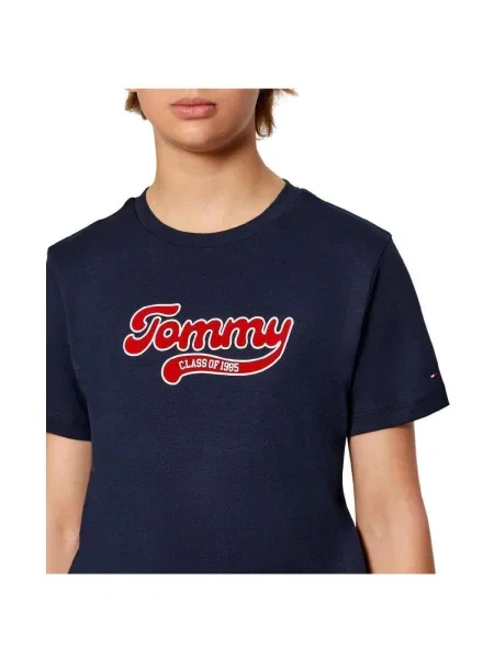 Gyerek póló Tommy Hilfiger kék