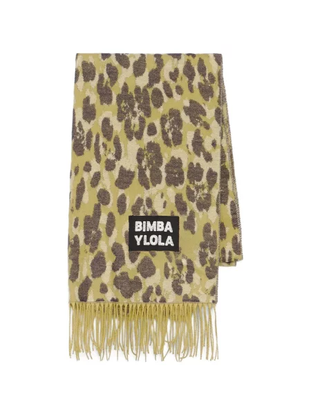 Fular Bimba Y Lola cu imagine cu model leopard galben