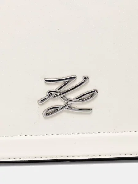 Torebka Karl Lagerfeld K/Autograph z autografem beżowa