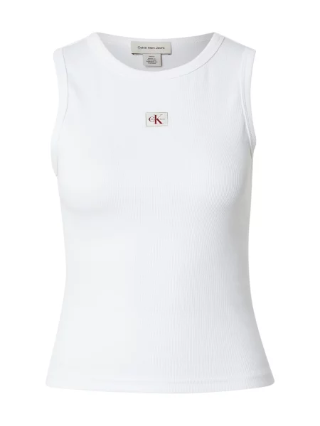 Top Calvin Klein Jeans alb