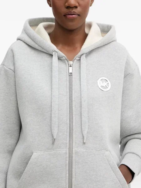 Mały body Michael Michael Kors na ramiączkach z nadrukiem szary