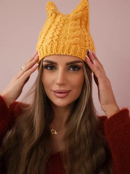 Șapcă Kesi din fleece maro