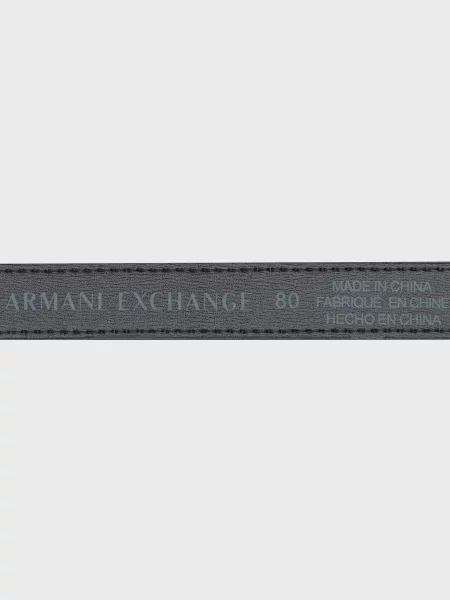 Ремень Armani Exchange черный