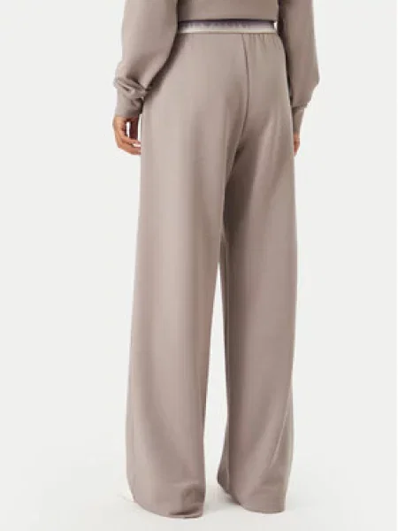 Emporio Armani Melegítő alsó Sötét Wide Leg bézs