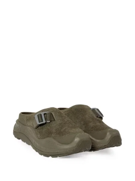 Papuci tip mules Hoka verde