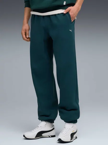 Штани спортивні PUMA Mmq Sweatpants комбінований верх зелений