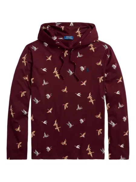 Boxeri Polo Ralph Lauren plisat cu broderie din piele gri