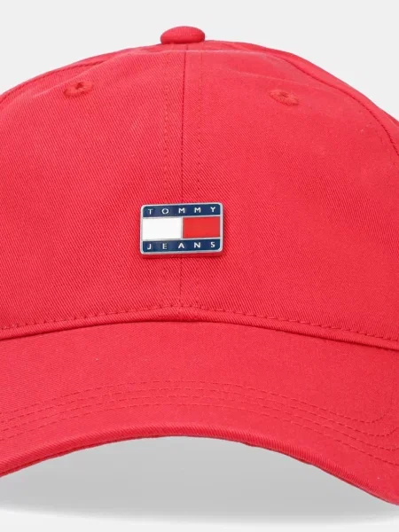 Bejzbolska kapa Tommy Jeans rdeča