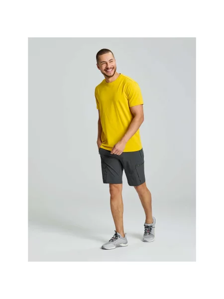 T-Shirt Slam Deck Dorosłych żółta