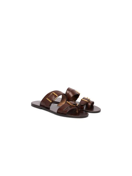 Papucs Polo Ralph Lauren barna