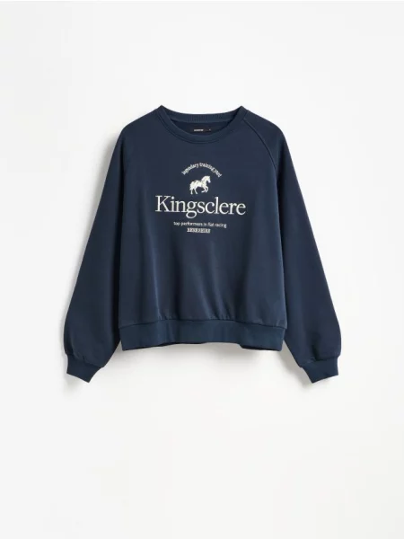 Hanorac sport Reserved cu broderie