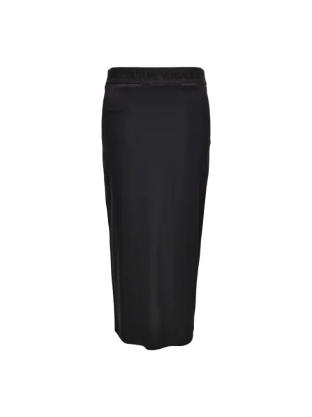 Spódnica jeansowa Versace Jeans Couture czarna